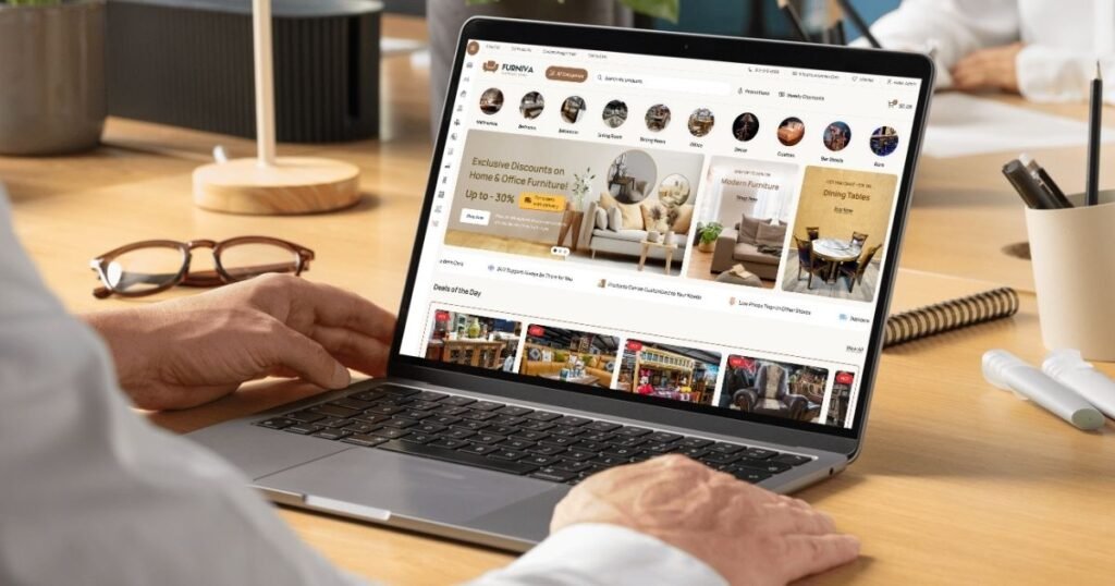 readymade wordpress furniture store website